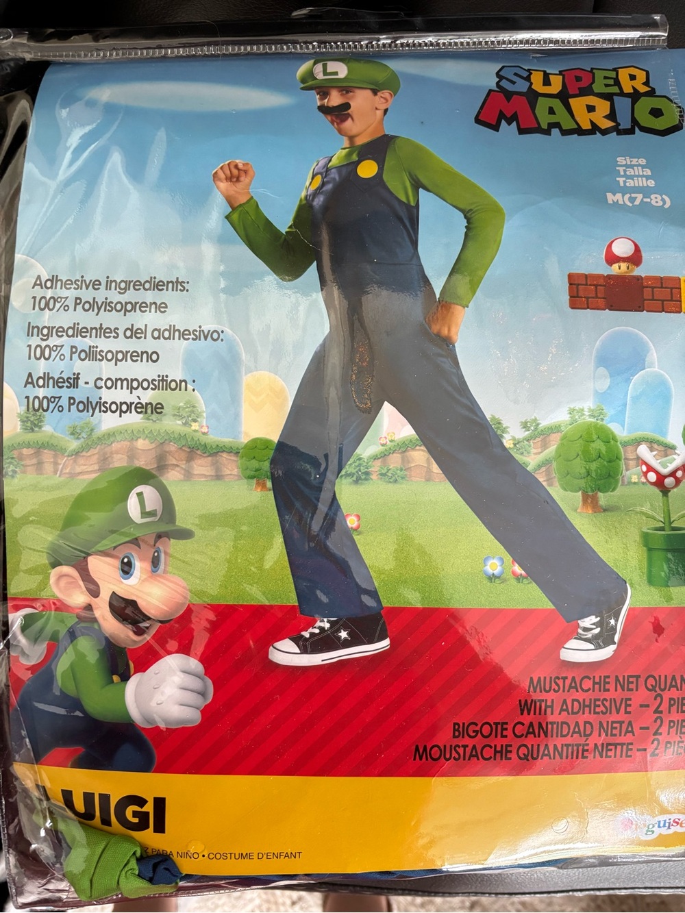 Nintendo Luigi Costume — Green and Navy Playful Jumpsuit